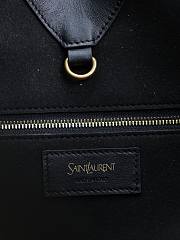 Bagsaaa YSL Y Tote In Leather Black - 37 X 32 X 27–22 CM - 4