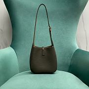 Bagsaaa YSL LE 5 À 7 supple baby in grained leather 809461 dark green - 15x16x7 cm - 3