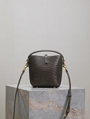 Bagsaaa YSL LE 37 mini in shiny lizard 765870 - 15 x 13 x 6 cm - 4