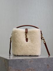 Bagsaaa YSL LE 37 mini in shearling 765870 - 15x13x6 cm - 1