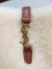 Bagsaaa YSL LE 37 mini in shearling 765870 - 15x13x6 cm - 4