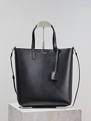 Bagsaaa YSL Shopping Saint Laurent Toy In Leather 600307 Black - 25x28x8cm - 1