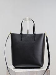 Bagsaaa YSL Shopping Saint Laurent Toy In Leather 600307 Black - 25x28x8cm - 3