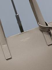 Bagsaaa YSL Shopping Saint Laurent Toy In Leather 600307 Beige - 25x28x8cm - 4