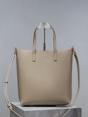 Bagsaaa YSL Shopping Saint Laurent Toy In Leather 600307 Beige - 25x28x8cm - 3