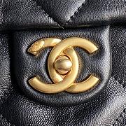 Bagsaaa Chanel Shopping Bag AS5315 Black Lambskin - 34 x 36 x 12cm - 4