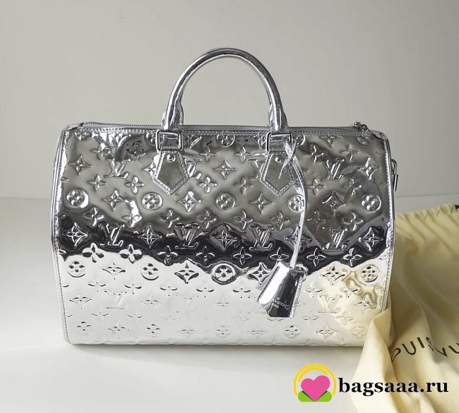 Bagsaaa Louis Vuitton Speedy Silver - 35x22x19 cm - 1