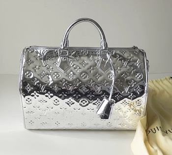 Bagsaaa Louis Vuitton Speedy Silver - 35x22x19 cm