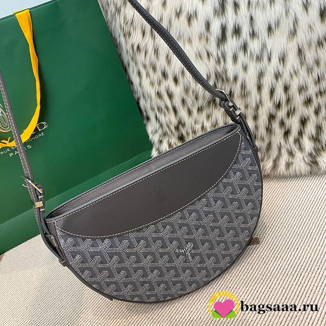 Bagsaaa Goyard Hirondelle bag grey - 25X6X17 cm - 1