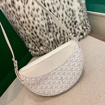 Bagsaaa Goyard Hirondelle bag white - 25X6X17 cm