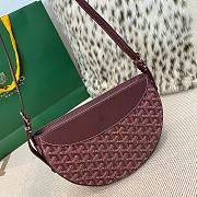 Bagsaaa Goyard Hirondelle bag dark red - 25X6X17 cm - 1