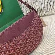 Bagsaaa Goyard Hirondelle bag dark red - 25X6X17 cm - 2