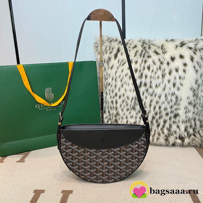 Bagsaaa Goyard Hirondelle bag black - 25X6X17 cm - 1