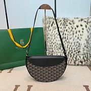 Bagsaaa Goyard Hirondelle bag black - 25X6X17 cm - 1