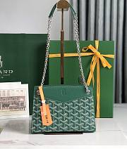 Bagsaaa Goyard Rouette Structuré Mini Bag Green - 20.5 x 6.5 x 15 cm - 1