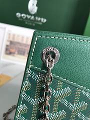 Bagsaaa Goyard Rouette Structuré Mini Bag Green - 20.5 x 6.5 x 15 cm - 4