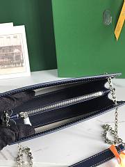 Bagsaaa Goyard Rouette Structuré Mini Bag Dark Blue - 20.5 x 6.5 x 15 cm - 2