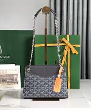 Bagsaaa Goyard Rouette Structuré Mini Bag Gray - 20.5 x 6.5 x 15 cm - 1