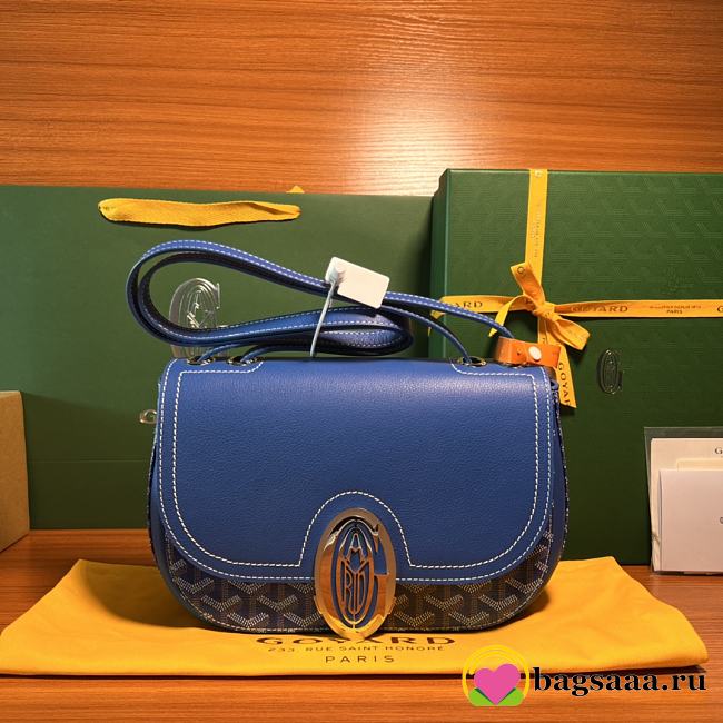 Bagsaaa Goyard 233 bag blue - 25*17*8CM - 1