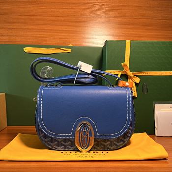 Bagsaaa Goyard 233 bag blue - 25*17*8CM