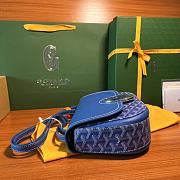 Bagsaaa Goyard 233 bag blue - 25*17*8CM - 3