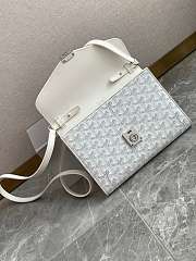 Bagsaaa Goyard Chypre Wallet-Pouch White - 21 x 4 x 16 cm - 2