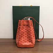 Bagsaaa Goyard Petit Flot Bucket Bag Orange - 23cm - 3