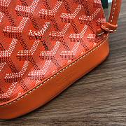 Bagsaaa Goyard Petit Flot Bucket Bag Orange - 23cm - 2