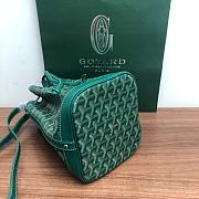 Bagsaaa Goyard Petit Flot Bucket Bag Green - 23cm - 3