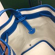 Bagsaaa Goyard Petit Flot Bucket Bag Blue - 23cm - 4