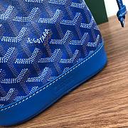 Bagsaaa Goyard Petit Flot Bucket Bag Blue - 23cm - 3