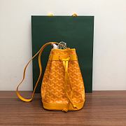 Bagsaaa Goyard Petit Flot Bucket Bag Yellow - 23cm - 1