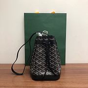 Bagsaaa Goyard Petit Flot Bucket Bag Black - 23cm - 1