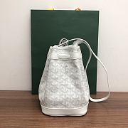 Bagsaaa Goyard Petit Flot Bucket Bag White - 23cm - 2