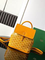 Bagsaaa Goyard Alpin Mini Backpack Yellow - 23 x 9.5 x 19 cm - 1