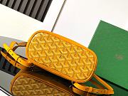 Bagsaaa Goyard Alpin Mini Backpack Yellow - 23 x 9.5 x 19 cm - 2