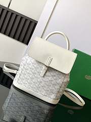 Bagsaaa Goyard Alpin Mini Backpack White - 23 x 9.5 x 19 cm - 1