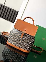 Bagsaaa Goyard Alpin Mini Backpack Black & Tan - 23 x 9.5 x 19 cm - 1