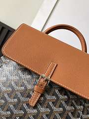 Bagsaaa Goyard Alpin Mini Backpack Black & Tan - 23 x 9.5 x 19 cm - 4