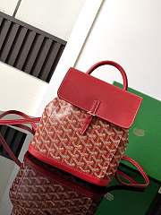 Bagsaaa Goyard Alpin Mini Backpack Red - 23 x 9.5 x 19 cm - 1