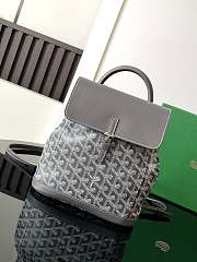 Bagsaaa Goyard Alpin Mini Backpack Gray - 23 x 9.5 x 19 cm - 1