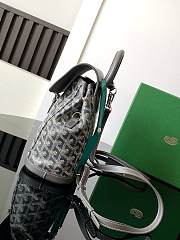 Bagsaaa Goyard Alpin Mini Backpack Gray - 23 x 9.5 x 19 cm - 4