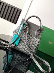 Bagsaaa Goyard Alpin Mini Backpack Gray - 23 x 9.5 x 19 cm - 3