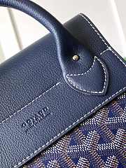 Bagsaaa Goyard Alpin Mini Backpack Dark Blue - 23 x 9.5 x 19 cm - 2