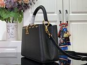 Bagsaaa Louis Vuitton M12135 Capucines MM Bag Black - 31 x 20 x 11 cm - 4