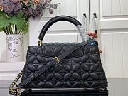 Bagsaaa Louis Vuitton M25284 Capucines East-West MM Black - 33 x 19 x 9 cm - 2