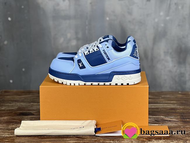 Bagsaaa LV Sneakers Maxi Blue - 1