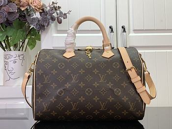 Bagsaaa Louis Vuitton M46980 Speedy Bandoulière 30 Monogram - 30 x 21 x 17 cm