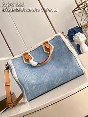 Bagsaaa Louis Vuitton N00111 Speedy 40 Bandoulière Bag Winter Denim - 40 x 26 x 23 cm - 3