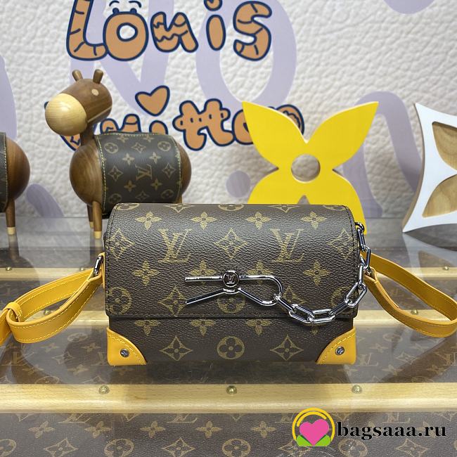 Bagsaaa Louis Vuitton M12811 Steamer Bag Yellow - 18 x 11 x 6.5 cm - 1